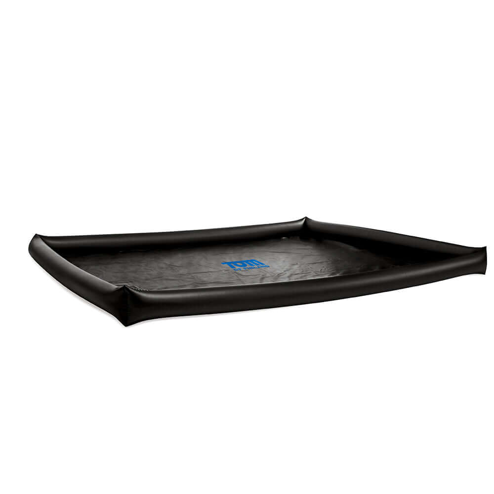 Tom of Finland Water Sports Sheet with inflatable raised edges for adventurous bedroom fun.