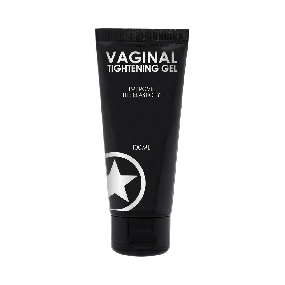Shots Vaginal Tightening Gel 3 Ounce tube designed to improve elasticity and firmness for enhanced sensations.