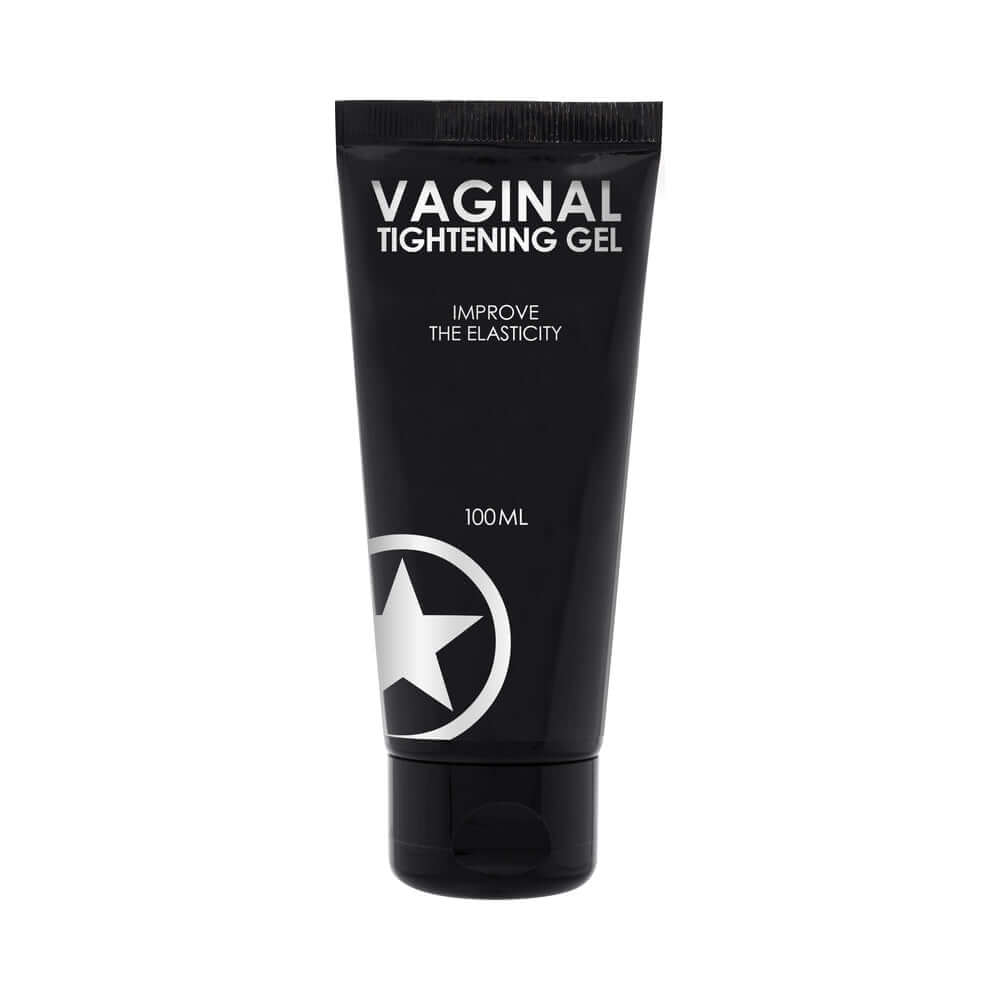 Shots Vaginal Tightening Gel 3 Ounce tube designed to improve elasticity and firmness for enhanced sensations.