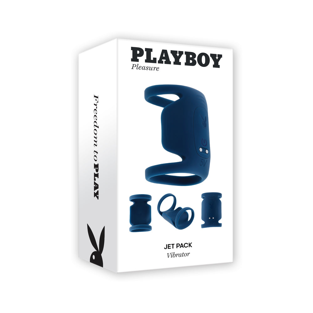 Playboy Jet Pack Vibrator Navy