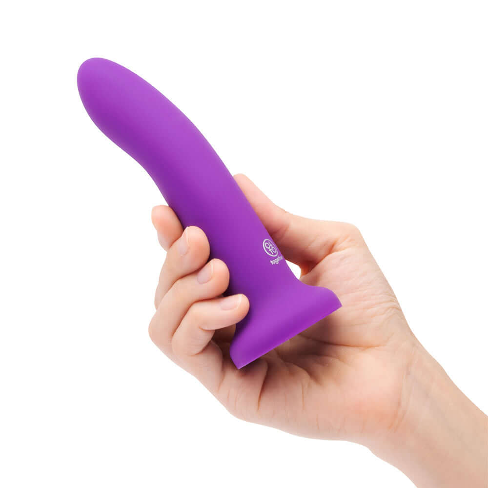 Together Duo 2-Piece 5 / 7 inches Silicone Dildo & Harness Set Purple