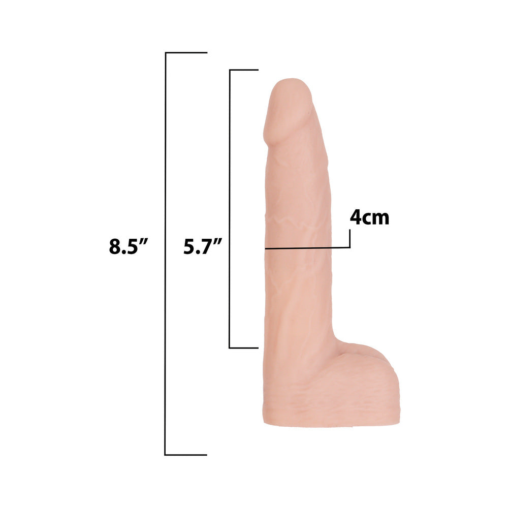 Naked Addiction Thrusting Dong with Remote 8.5 inches Vanilla