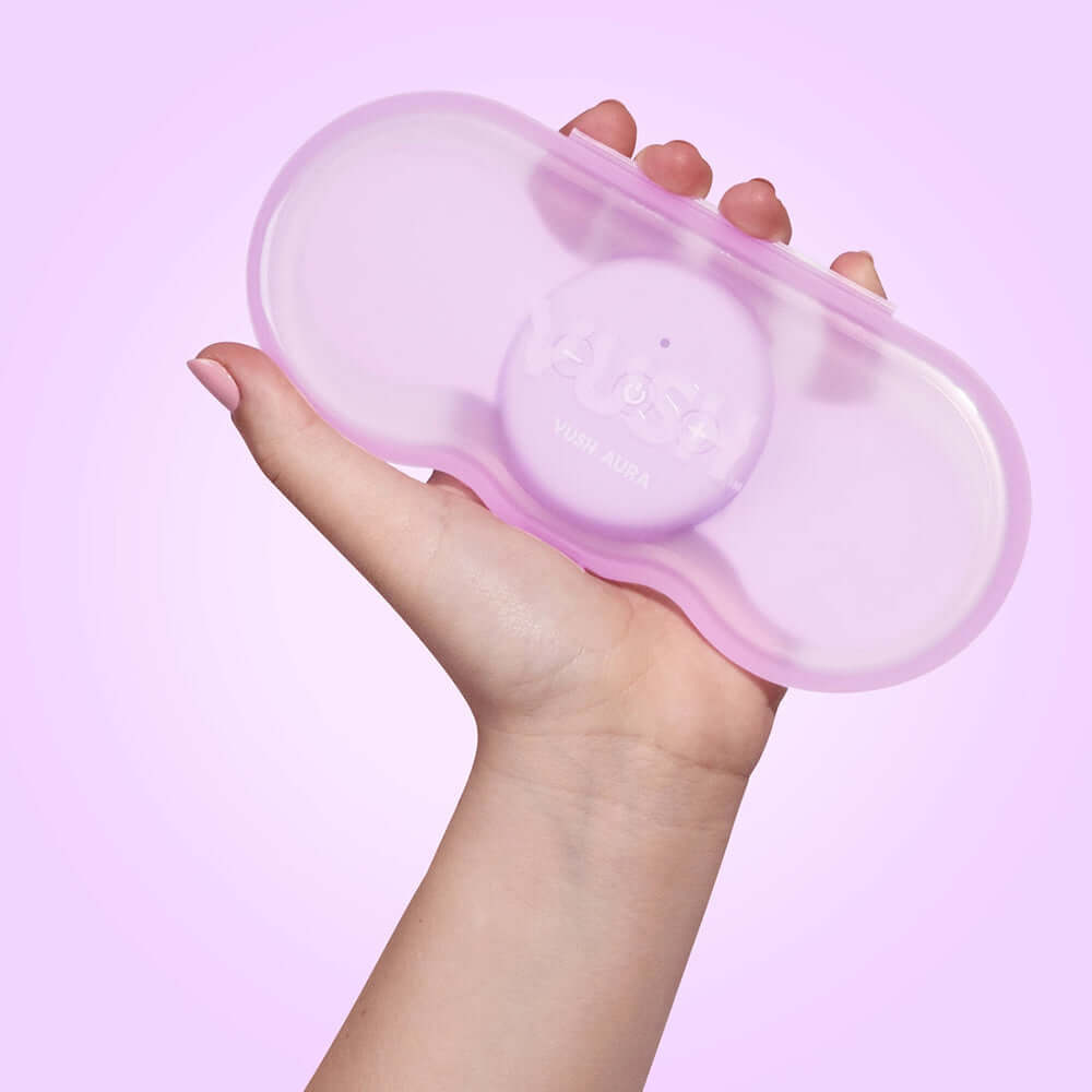 VUSH Aura Wireless Rechargable TENS Device with Travel Case