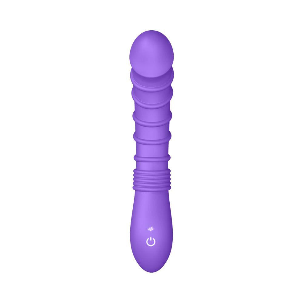 Luv Inc Rv21: Ribbed Vibrator Purple