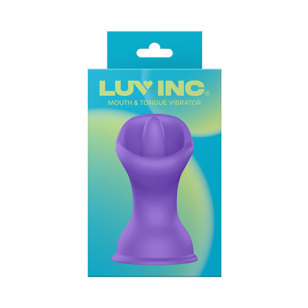 Luv Inc Mv57: Mouth & Tongue Vibrator Purple