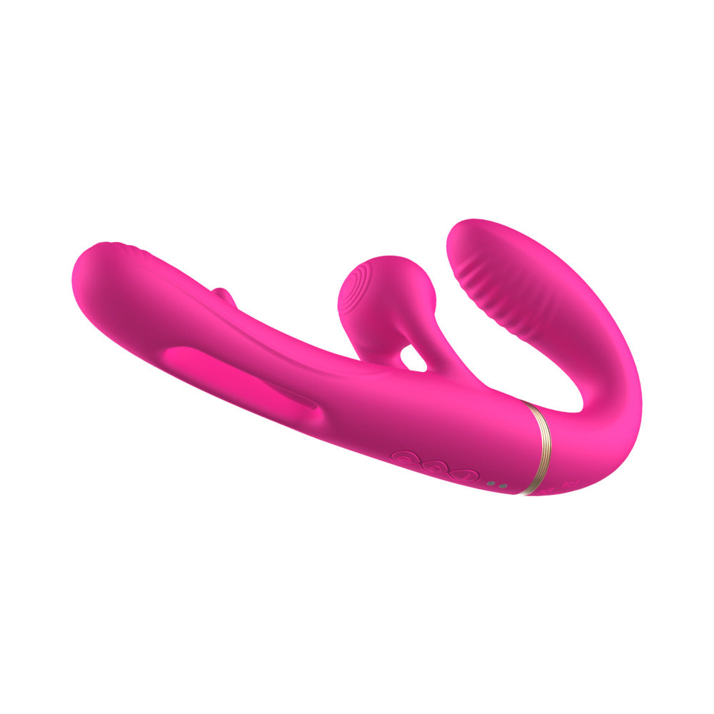 Adam & Eve Orgaz-Ohh-Matic Multi Function Strapless Strap On