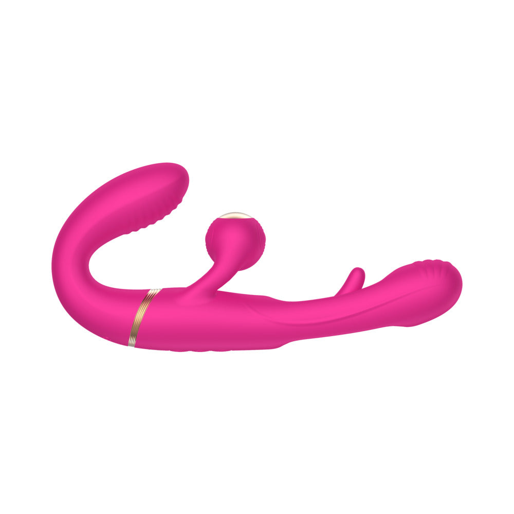 Adam & Eve Orgaz-Ohh-Matic Multi Function Strapless Strap On