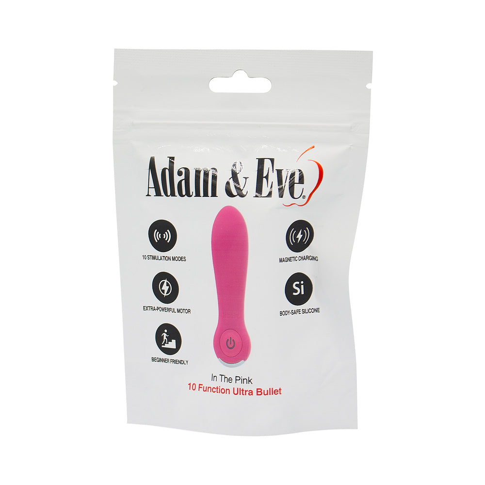 Adam & Eve In The Pink Bullet Vibrator (Bag Packaging)