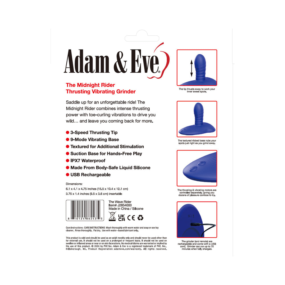 Adam & Eve The Midnight Rider Massager