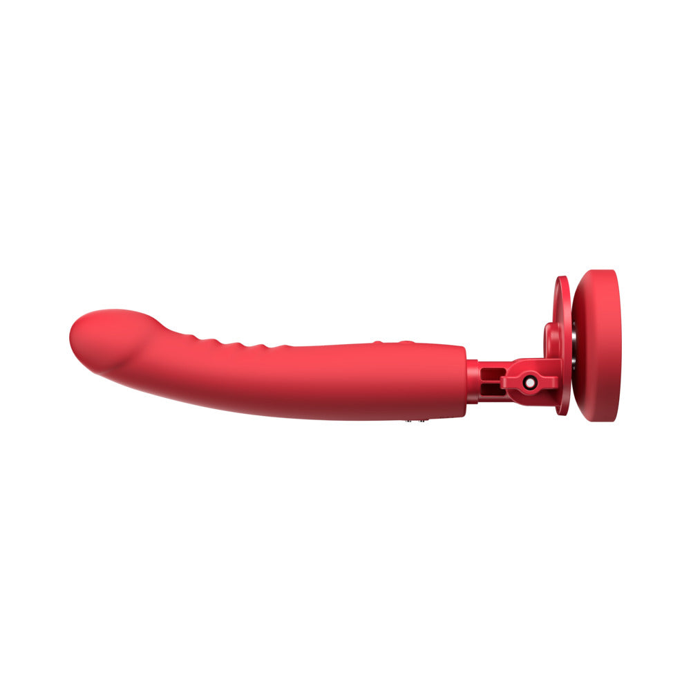 Lovense Mission 2 Silicone Rechargeable Vibrator - Red