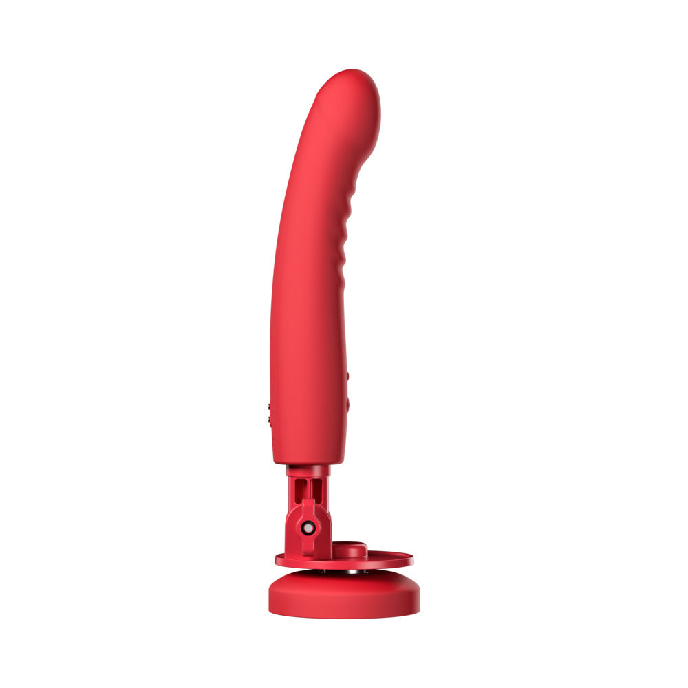 Lovense Mission 2 Silicone Rechargeable Vibrator - Red