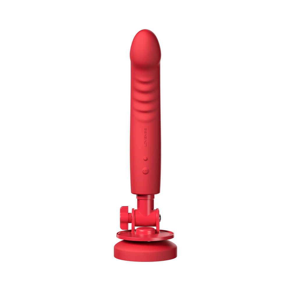 Lovense Mission 2 Silicone Rechargeable Vibrator - Red