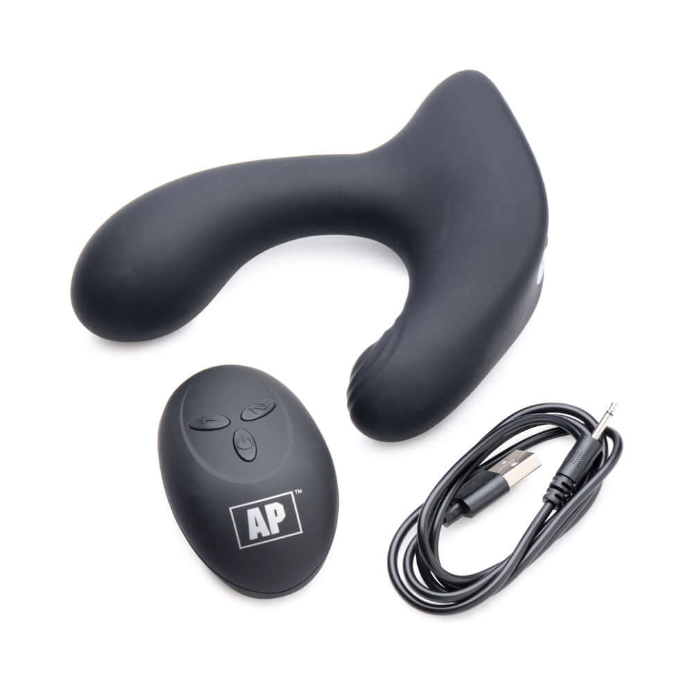 Alpha-Pro Tapping & Vibrating Prostate Stimulator with Remote