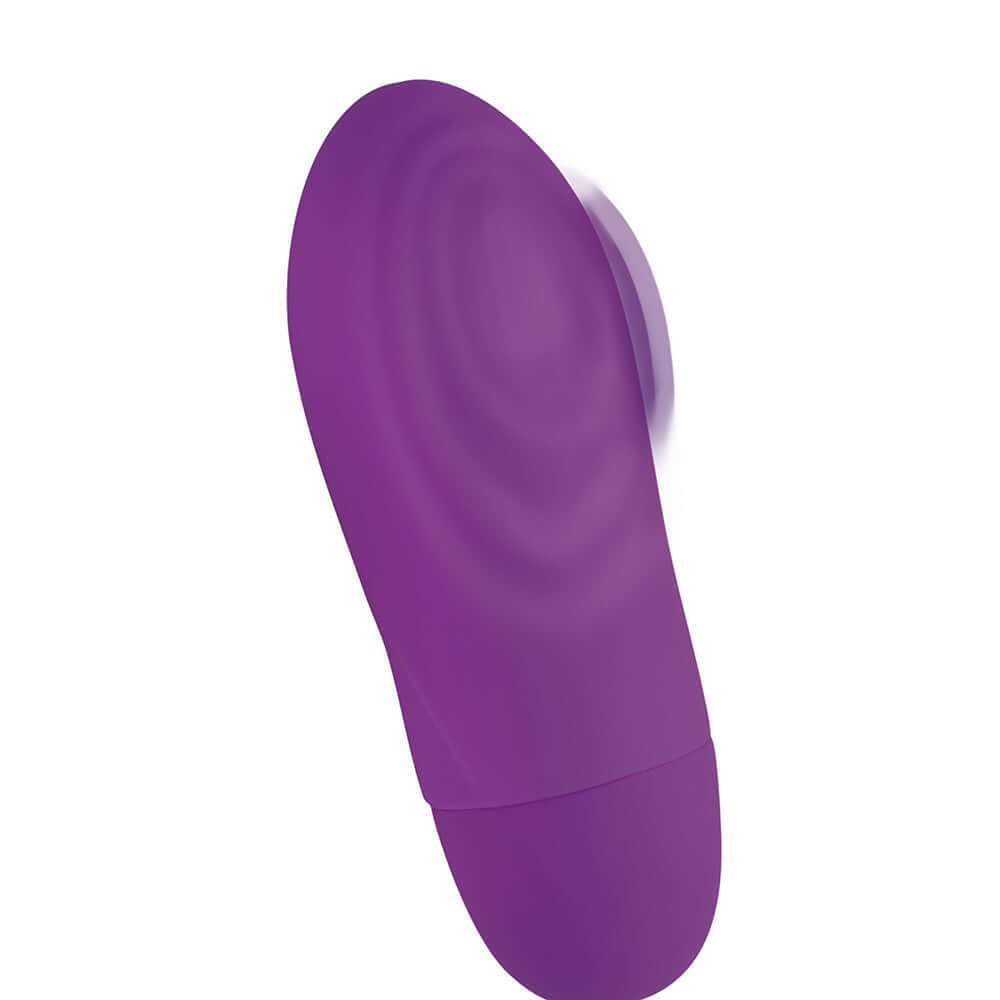 BANG! 7X Pulsing Rechargeable Silicone Bullet Purple