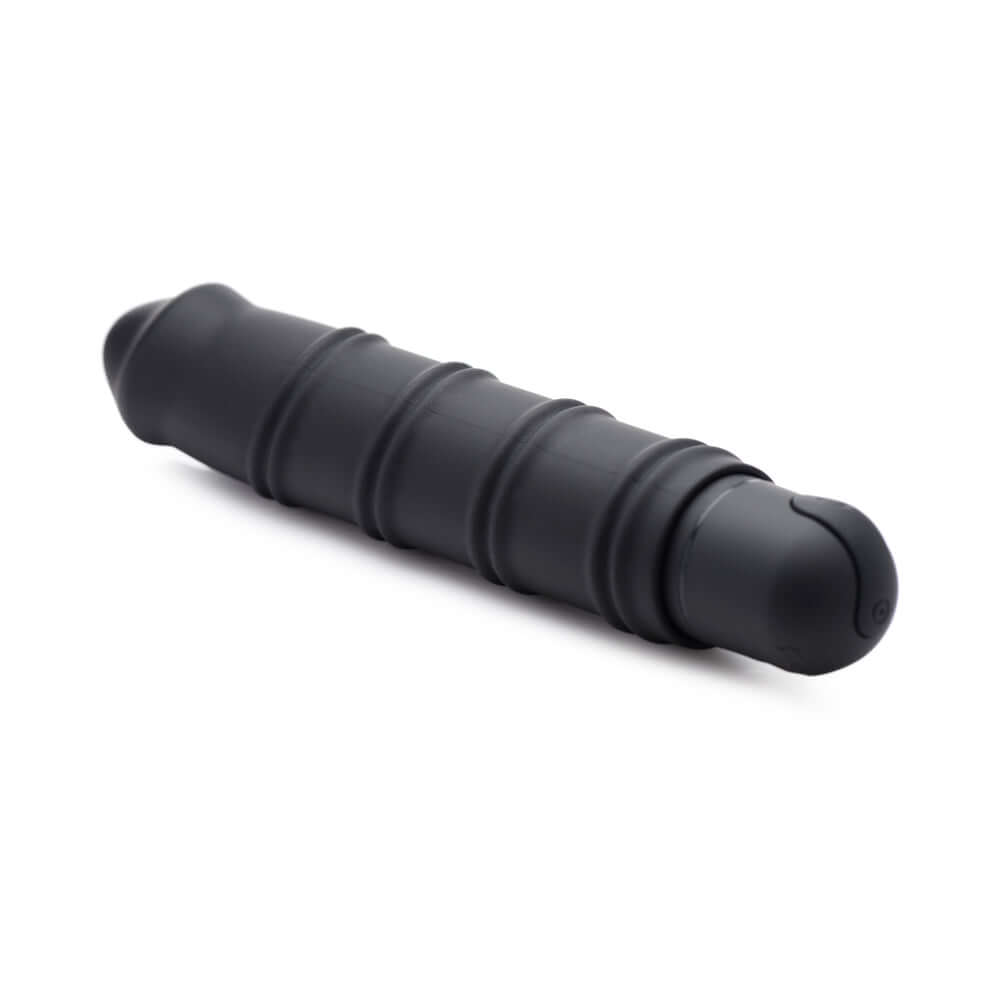 BANG! XL Bullet & Swirl Silicone Sleeve Black