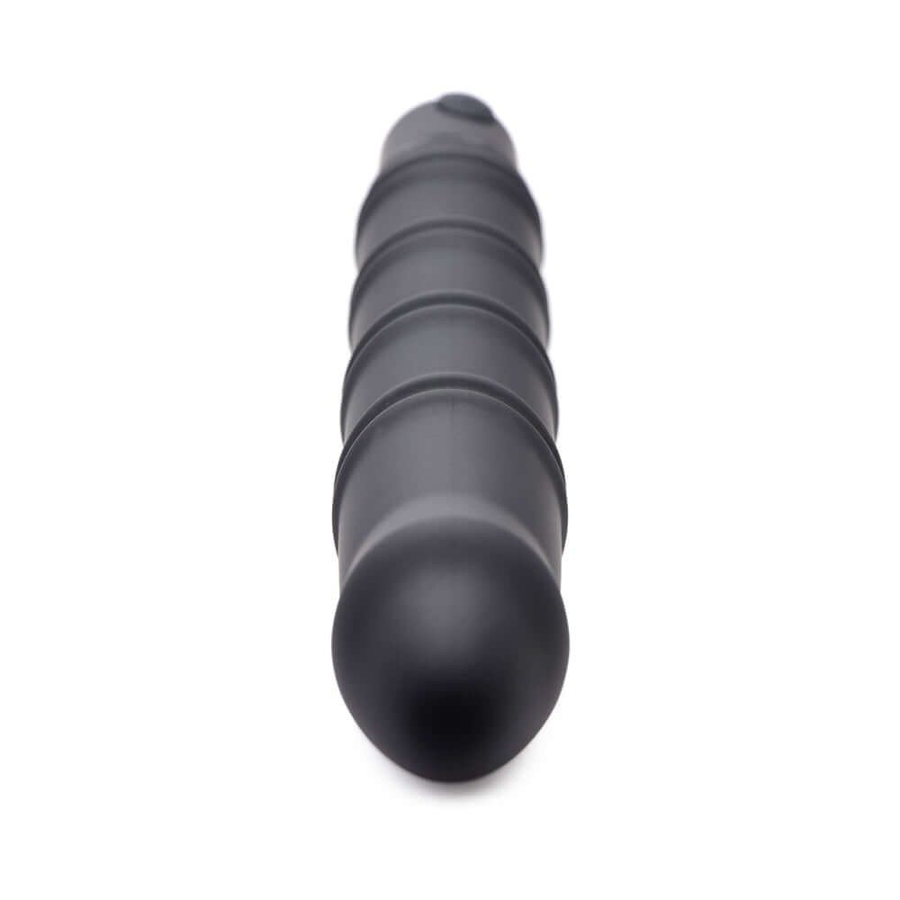 BANG! XL Bullet & Swirl Silicone Sleeve Black