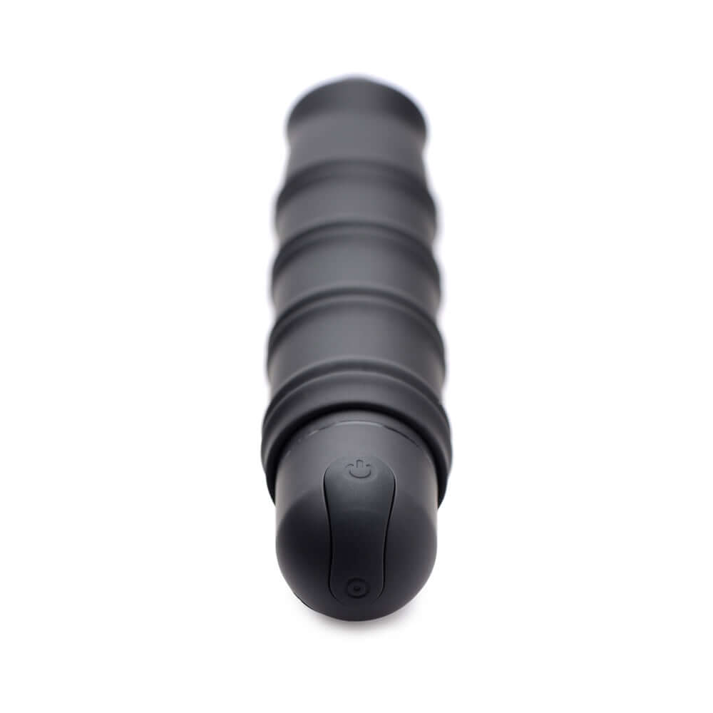 BANG! XL Bullet & Swirl Silicone Sleeve Black