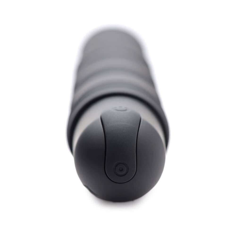 BANG! XL Bullet & Swirl Silicone Sleeve Black
