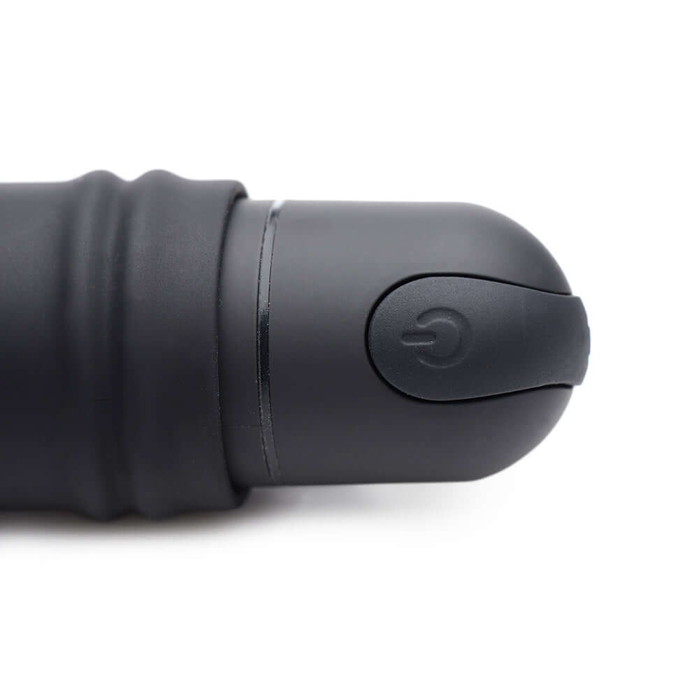 BANG! XL Bullet & Swirl Silicone Sleeve Black