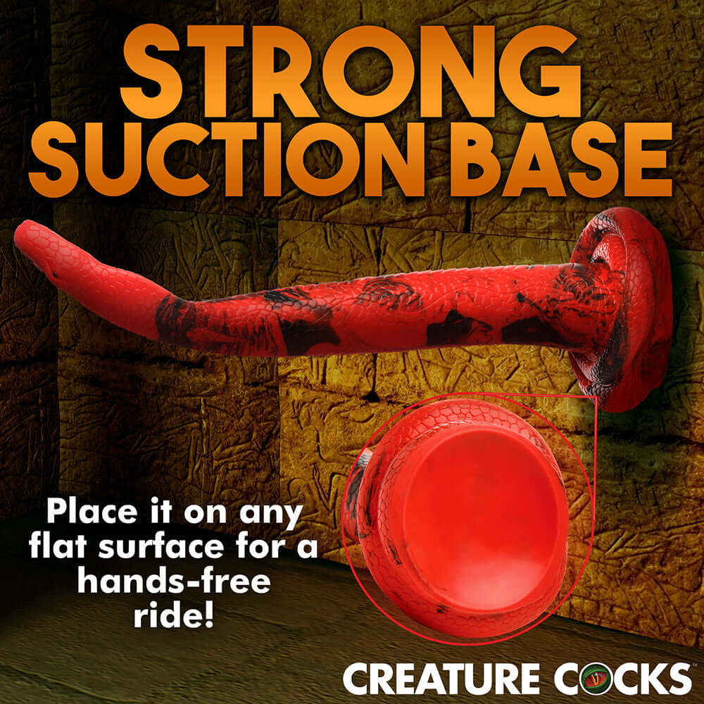 Creature Cocks King Cobra Large 14 inches Long Silicone Dong