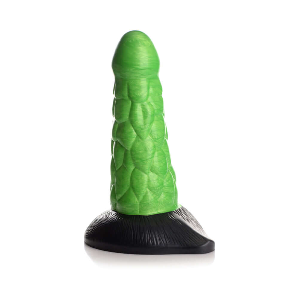 Creature Cocks Radioactive Reptile Thick Scaly Silicone Dildo