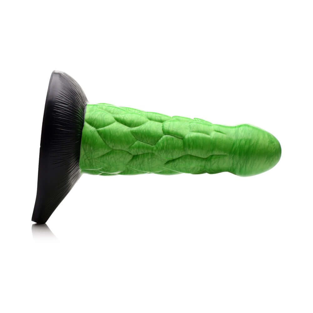 Creature Cocks Radioactive Reptile Thick Scaly Silicone Dildo