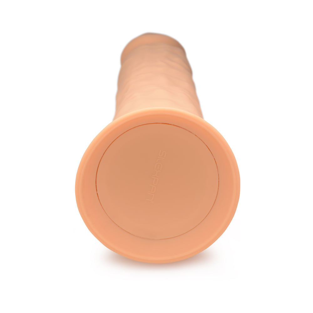 FLESHSTIXXX 10 inches Silicone Dildo with Balls Medium