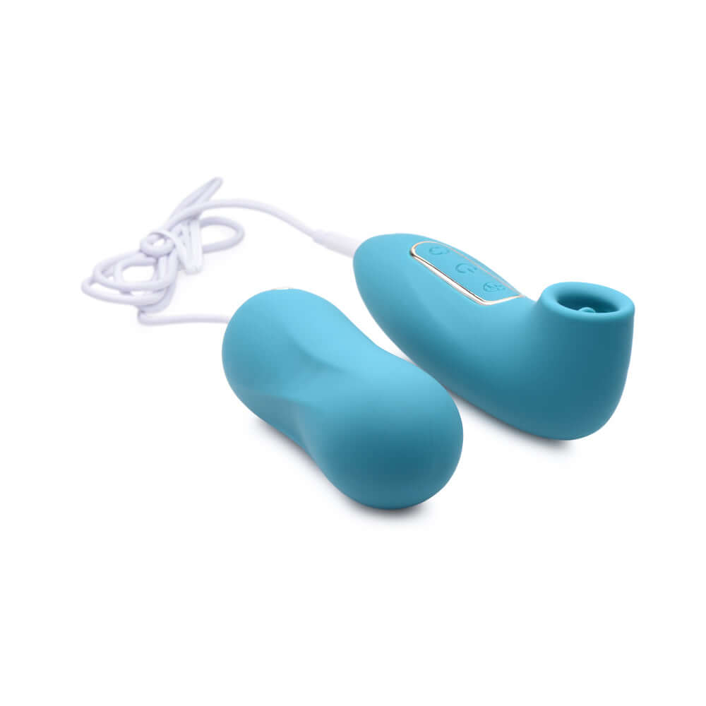 INMI Entwined Thumping Egg & Licking Clitoral Stimulator