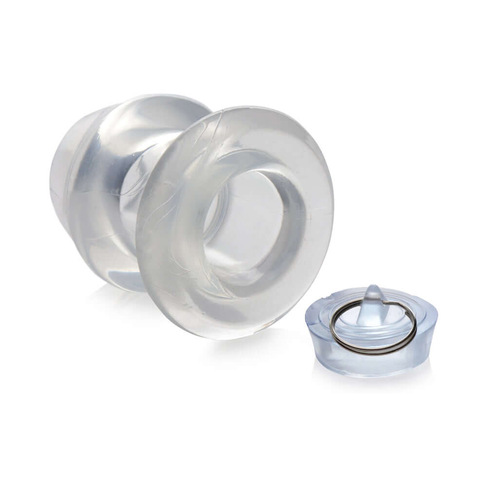 Master Series Ass Bung Clear Hollow Anal Dilator 3 inches