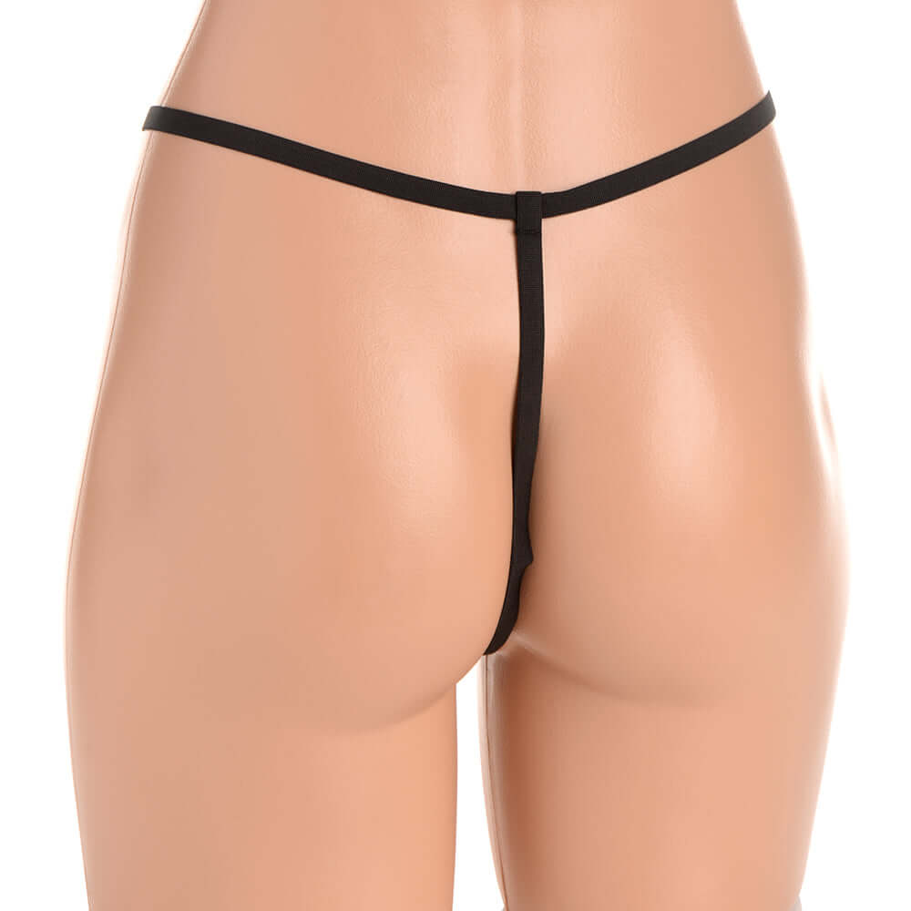 Master Series Scarlet Seduction Lace-up Corset & Thong L