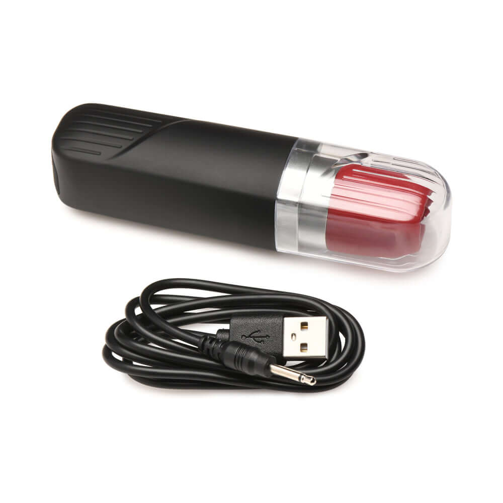 Shegasm Pocket Pucker 9X Silicone Lipstick Clit Stimulator