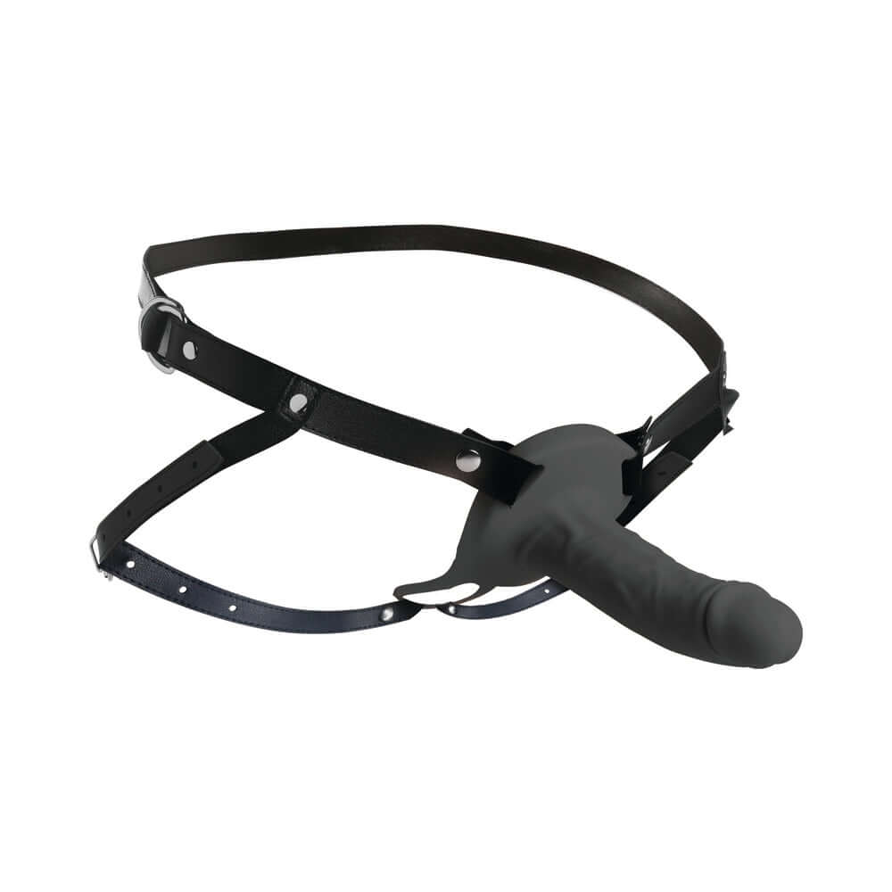 Size Matters Realistic Silicone Penis Sheath Black