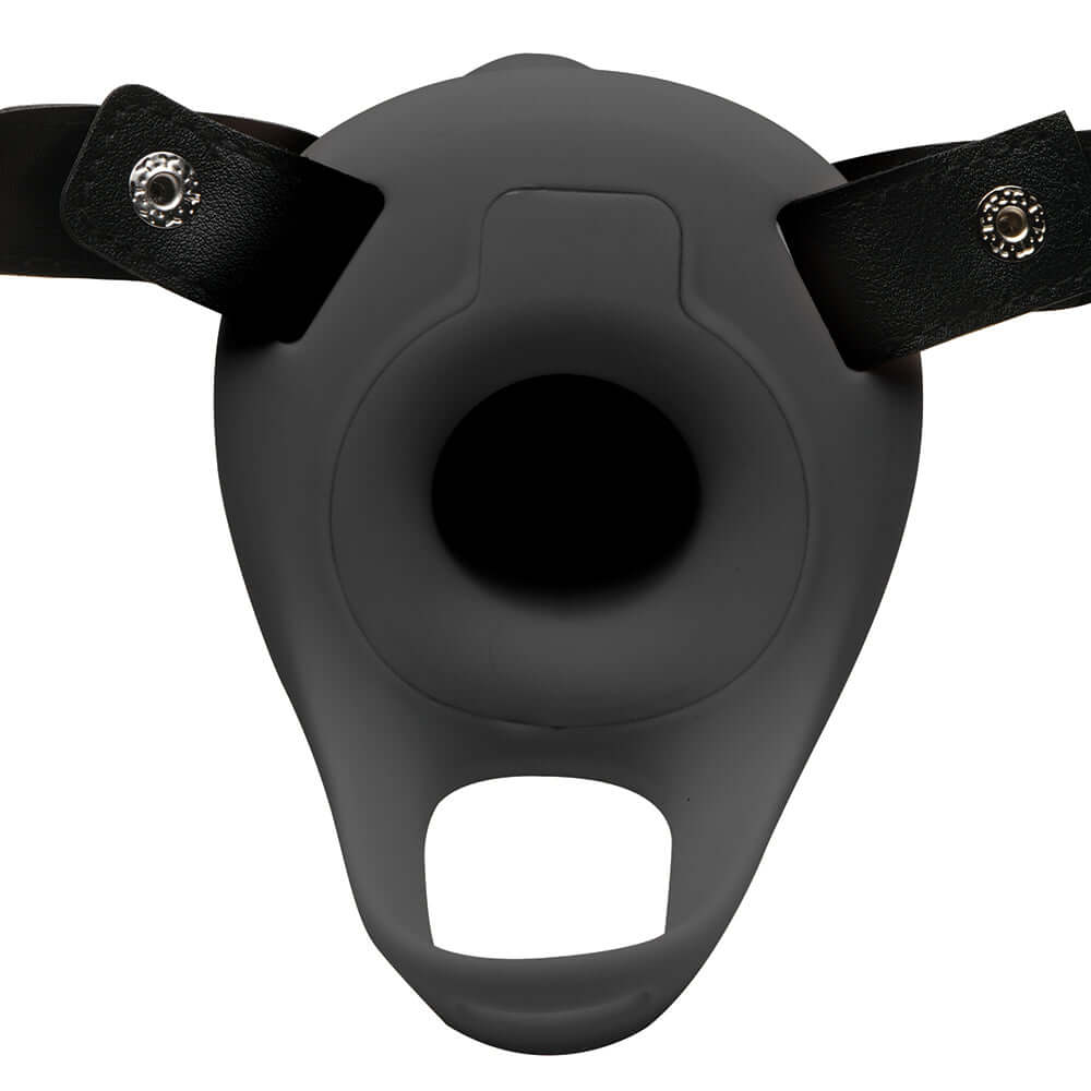 Size Matters Realistic Silicone Penis Sheath Black