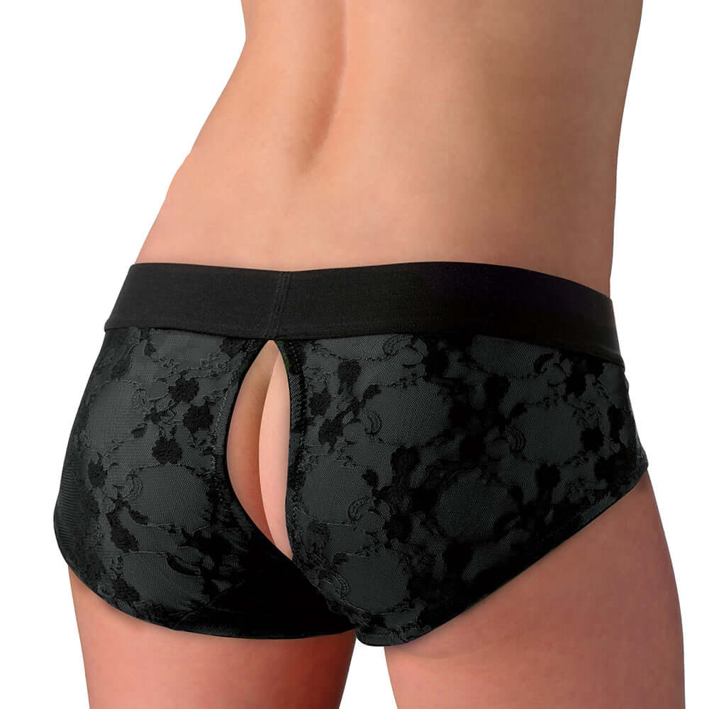 Strap U Lace Envy Pegging Set Black/Black