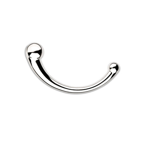 Njoy Pure Wand stainless steel massager designed for intense stimulation and G-spot, P-spot pleasure.