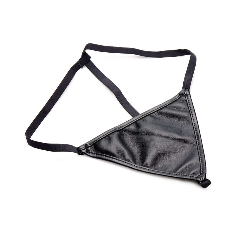 STRICT Lace-up Corset Vest & Thong L