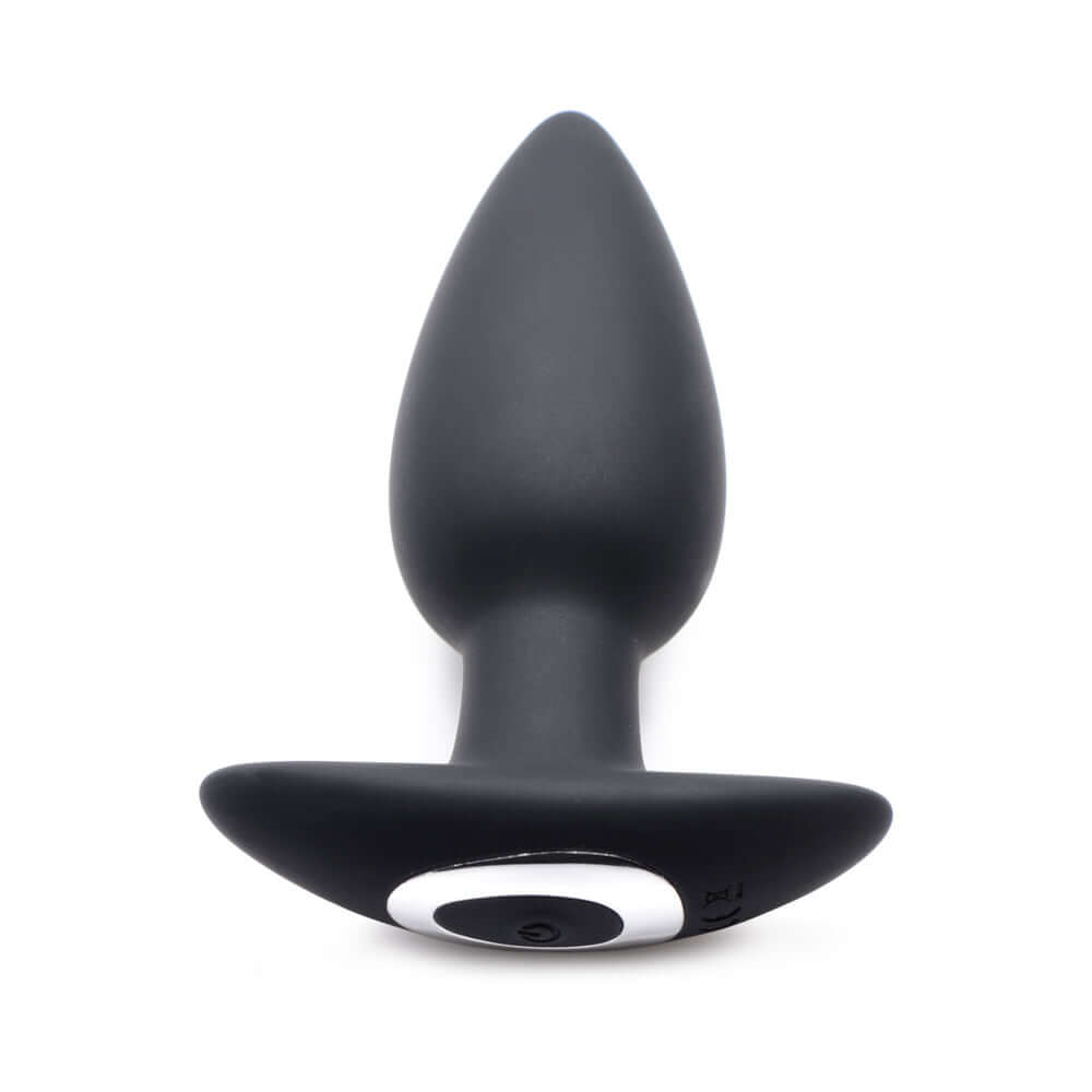Whisperz Voice Activated 10X Vibrating Butt Plug with Remote