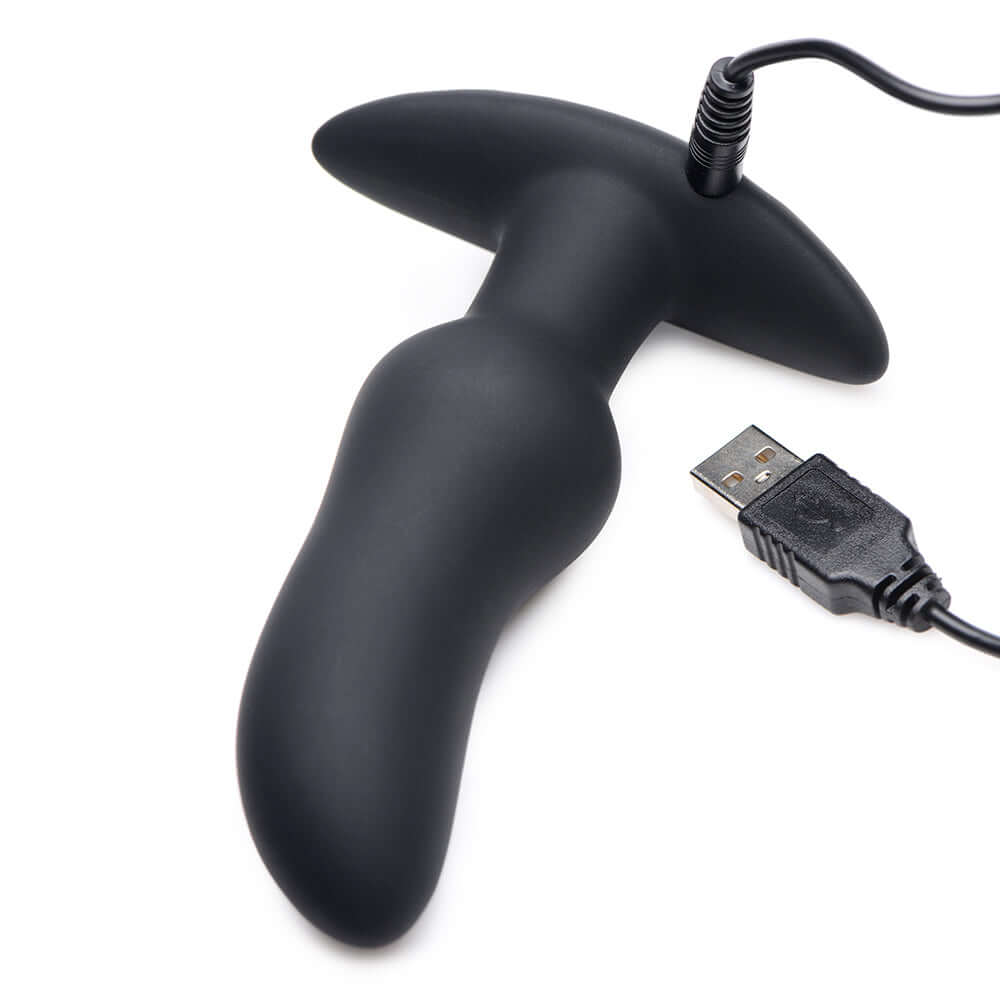 Whisperz Voice Activated 10x Vibrating Prostate Plug with Remote