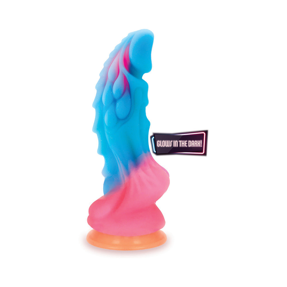 AlienNation Glow Dragon 9 inches Silicone Glow-in-the-Dark Dildo