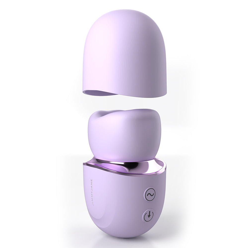 JimmyJane Hello Kiss Pro Rechargeable Silicone Clitoral Stimulator - Lavender
