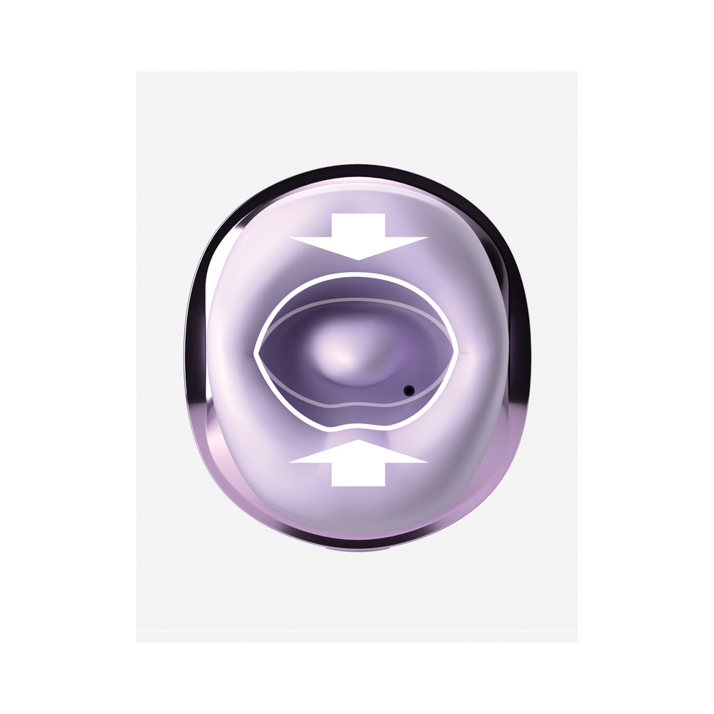 JimmyJane Hello Kiss Pro Rechargeable Silicone Clitoral Stimulator - Lavender