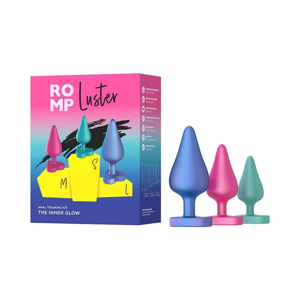 ROMP Luster Anal Plug Set