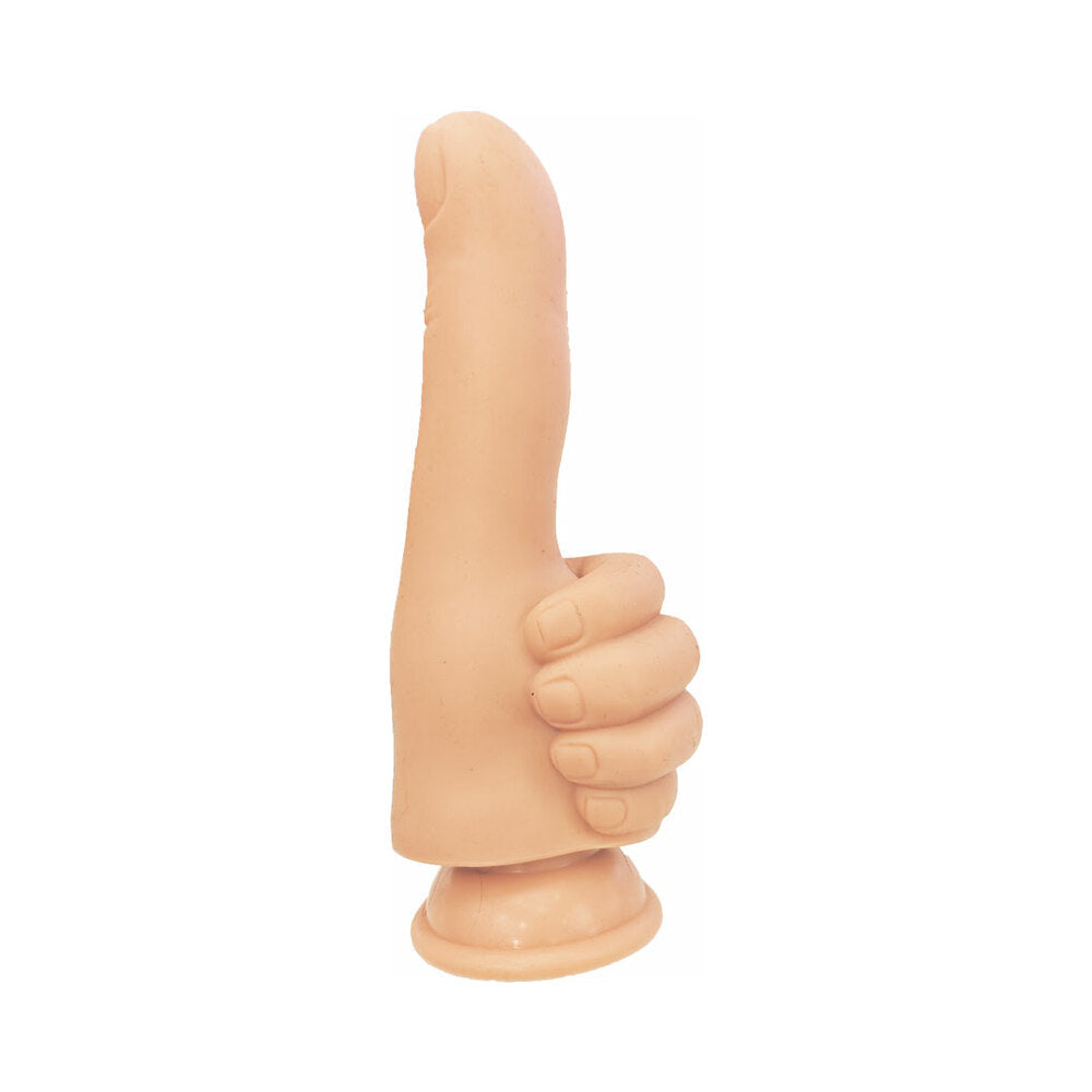 Finger Fest Thumbs Up Dildo Beige