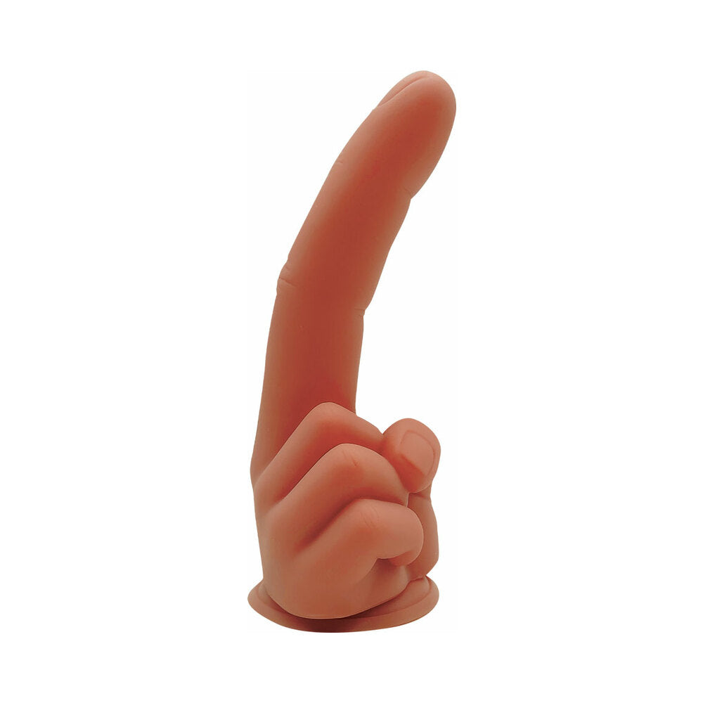 Finger Fest Trigger Dildo Tan