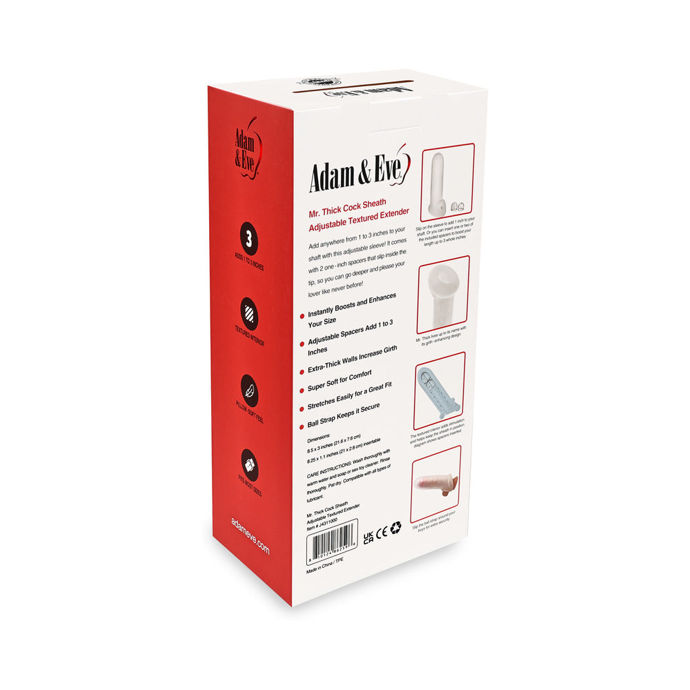 Adam & Eve Mr. Thick Cock Sheath