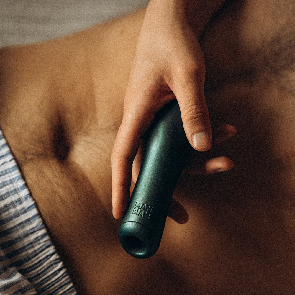 MAN WAN Ryzer Penis Extender and Soft Masturbating Sleeve Pine Grey