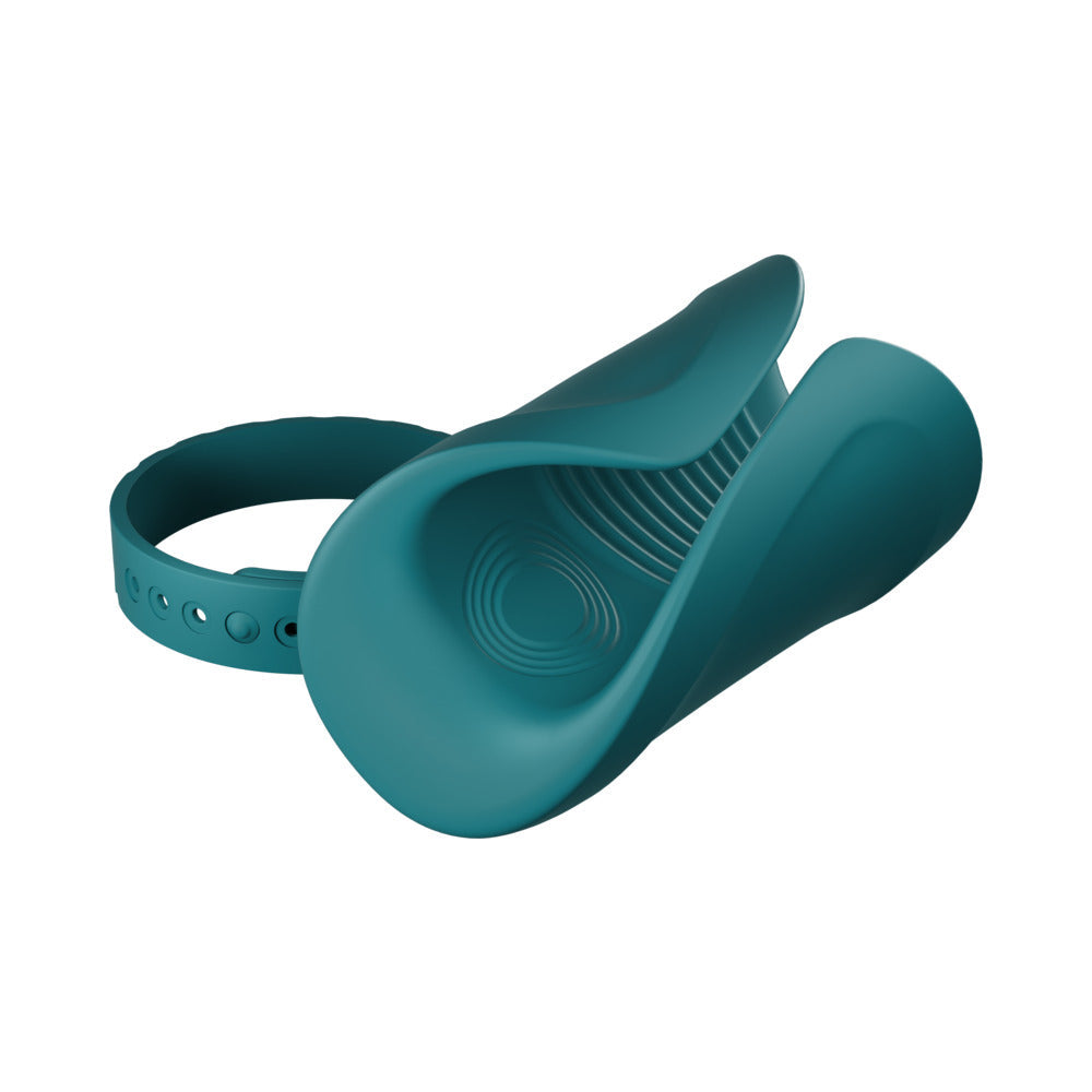 Lovense Gush 2 Handsfree Silicone Rechargeable Masturbator - Green