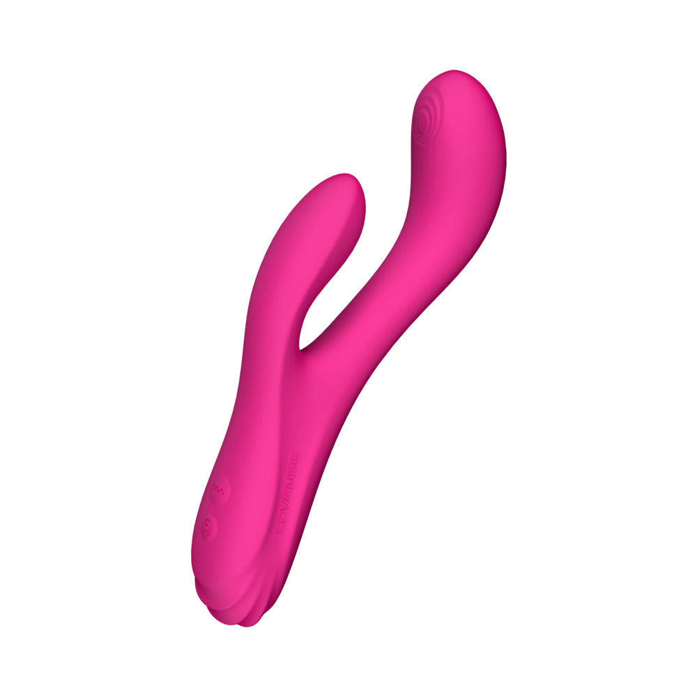 Lovense OSCI 3 Rechargeable Silicone G-Spot Vibrator With Clitoral Stimulator - Pink