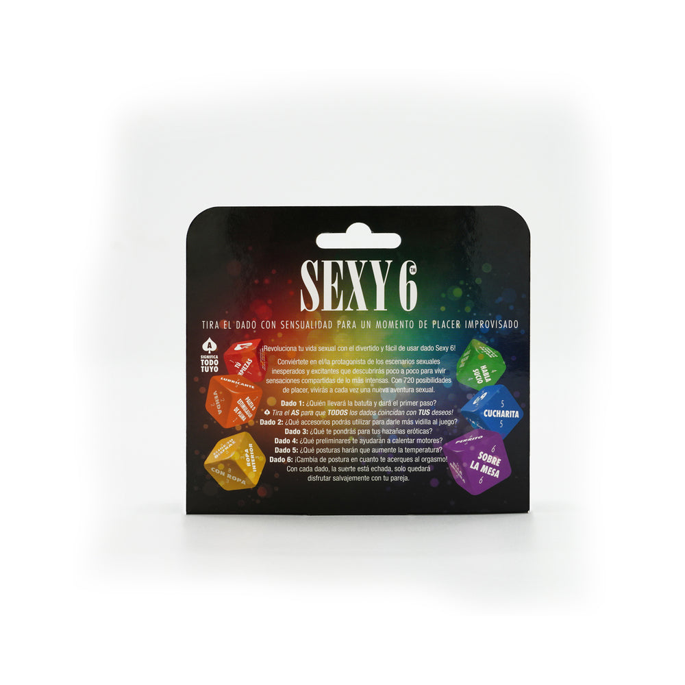 Sexy 6 Dice Game Pride Edition Spanish