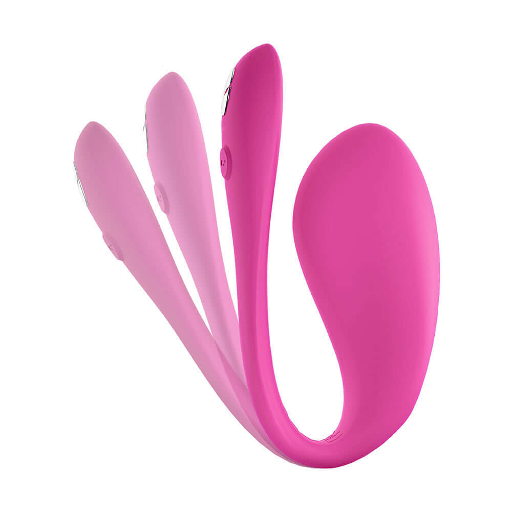 We-Vibe Jive 2 Silicone Rechargeable Wearable G-Spot Vibrator with Remote Control - Electric Pink